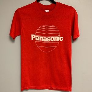 Vintage single stitch Panasonic Graphic Tee